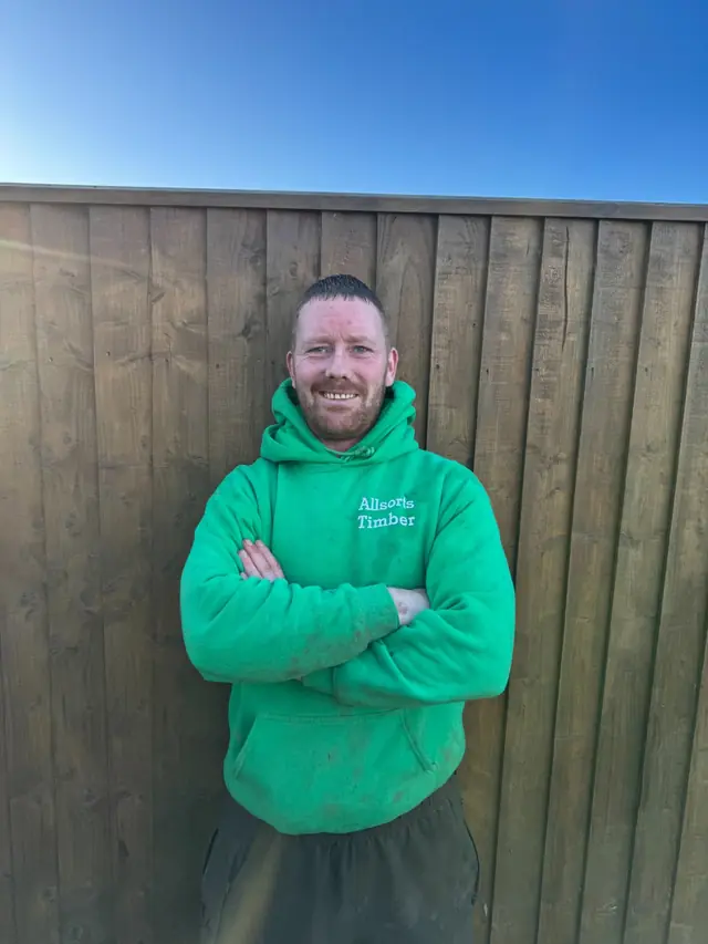 James from the Allsorts Timber team