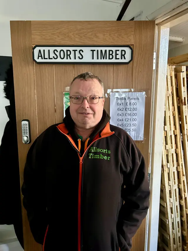 Steve from the Allsorts Timber team