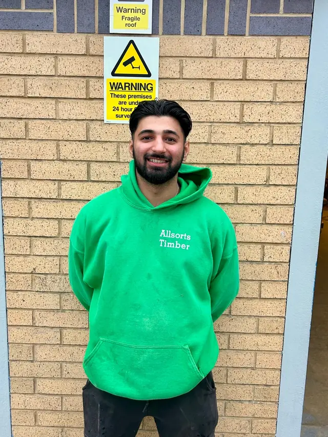 Naveed from the Allsorts Timber team