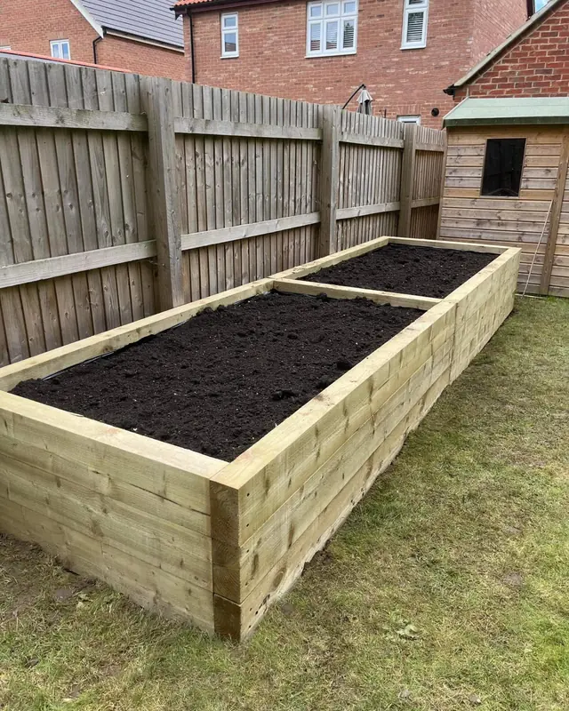 Large raised bed